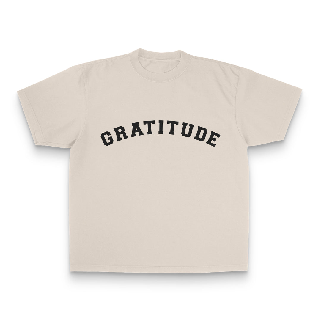 Gratitude Tee - Natural