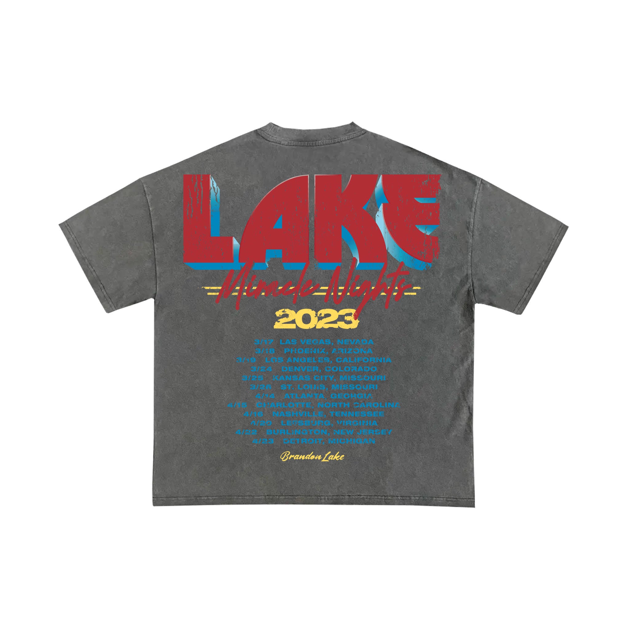 Miracle Nights 2023 Tour Tee (Limited Release) – Brandon Lake