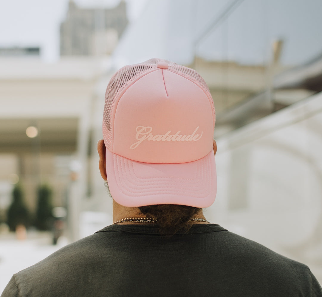 Gratitude Hat - Pink