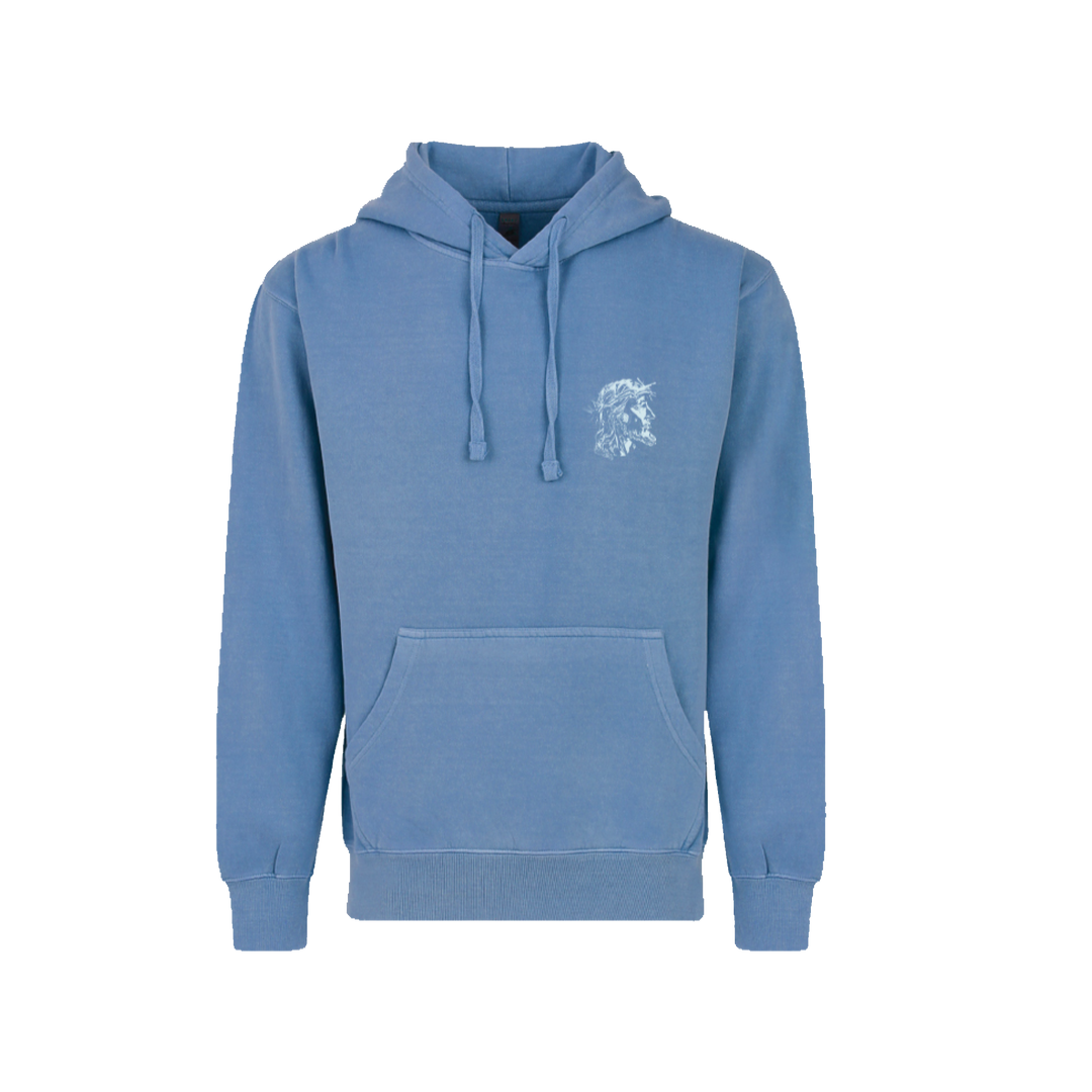 God's Got My Back Hoodie  - Blue