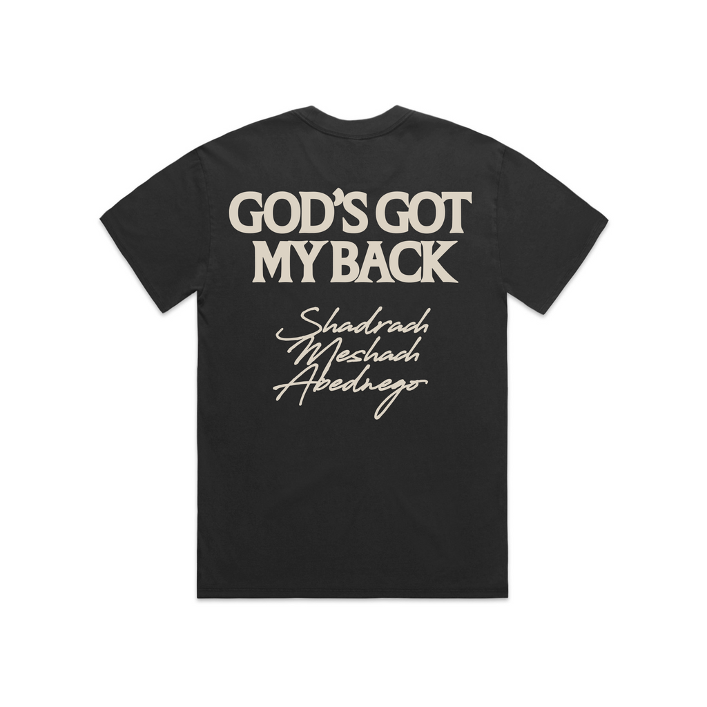 God's Got My Back Tee - Black – Brandon Lake