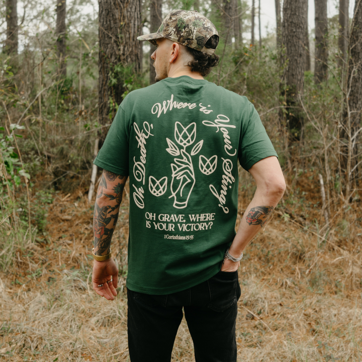 Corinthians Tee - Forest Green