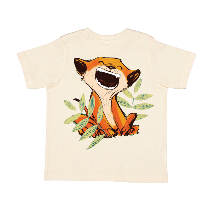 Little Lion Lungs - Kids Tee- Little body Big Roar - Natural