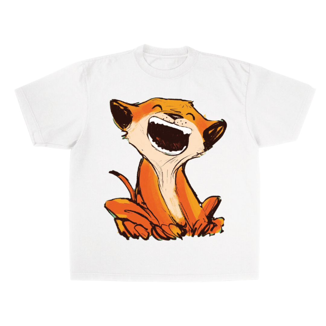 Little Lion Lungs - Kids Tee- Little body Big Roar - White