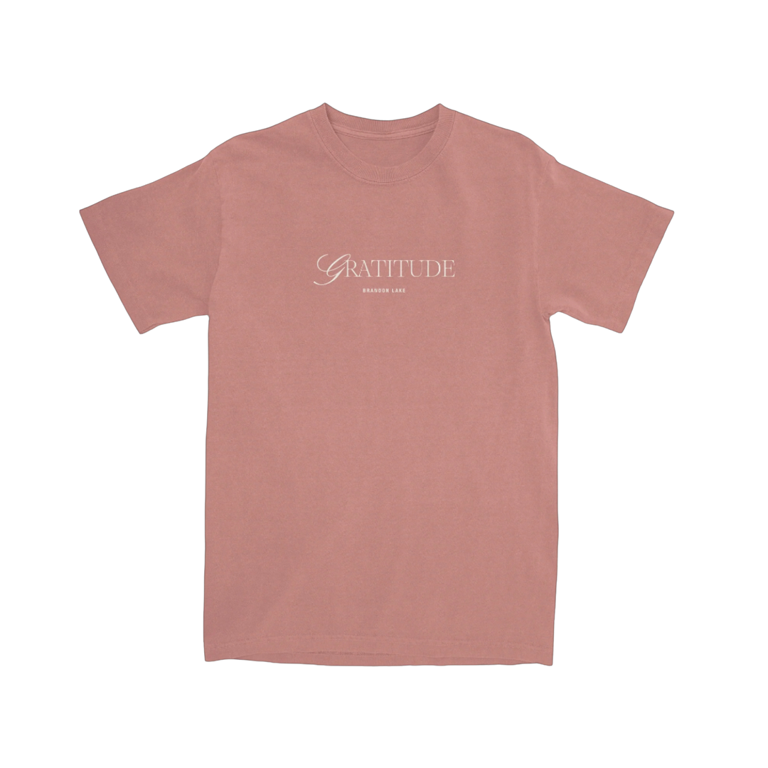 Gratitude Women's Tee - Mauve