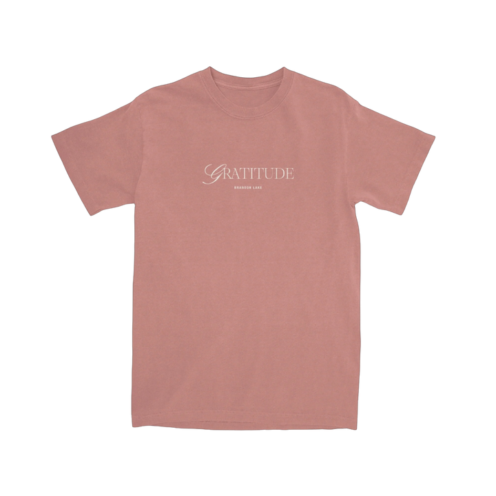 Gratitude Women's Tee - Mauve