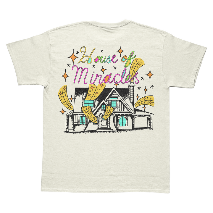 House Of Miracles - Cream T-Shirt- White (Limited Release)