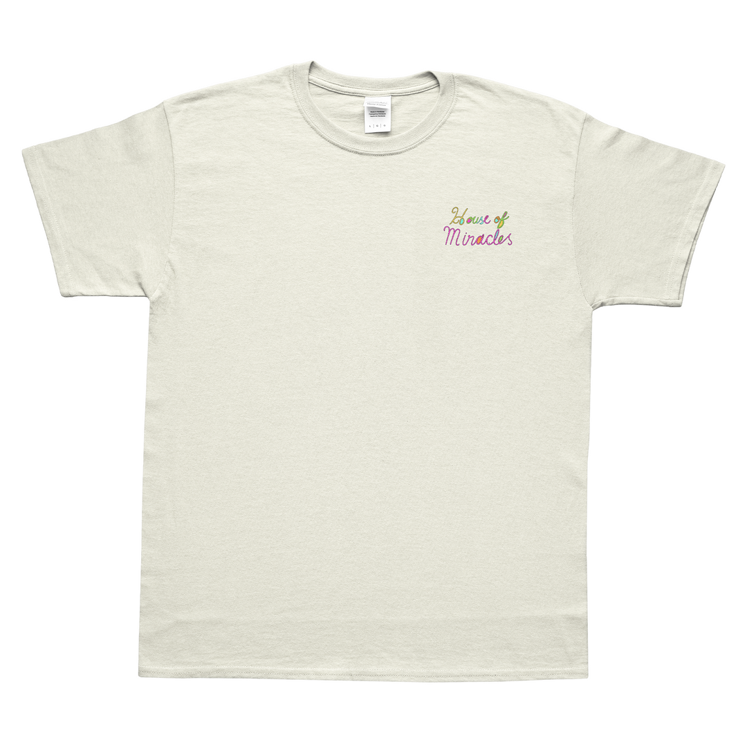 House Of Miracles - Cream T-Shirt- White (Limited Release)