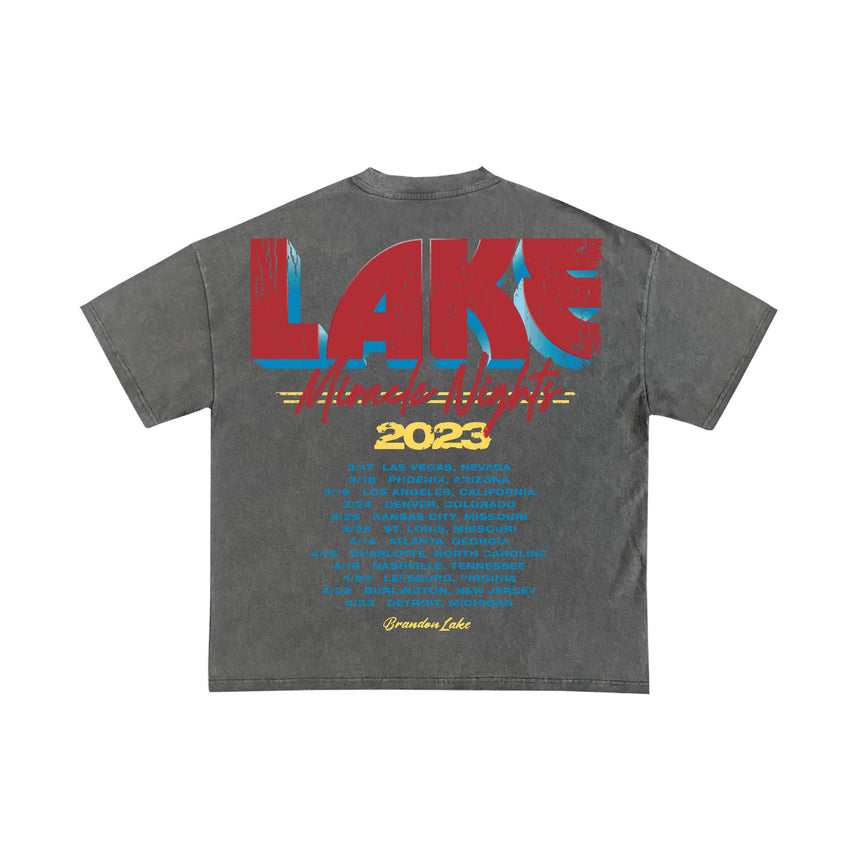 Miracle Nights 2023 Tour T-Shirt- Vintage Black (Limited Release)